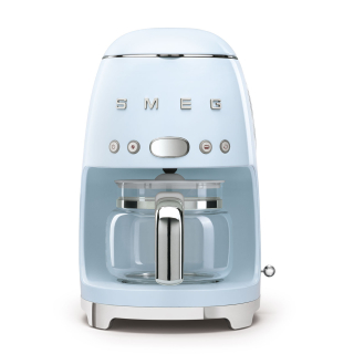 Kávovar na prekvapanú kávu Smeg DCF02PBEU pastel modrá