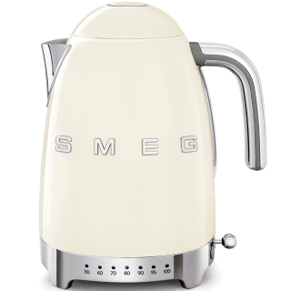 Rýchlovarná kanvica Smeg KLF04CREU s variabilnou teplotou krémová