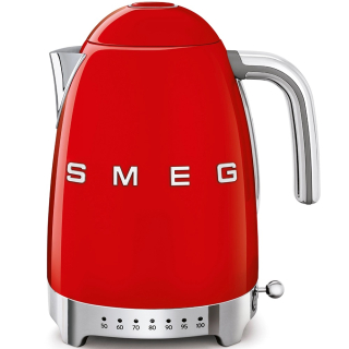Rýchlovarná kanvica Smeg KLF04RDEU s variabilnou teplotou červená