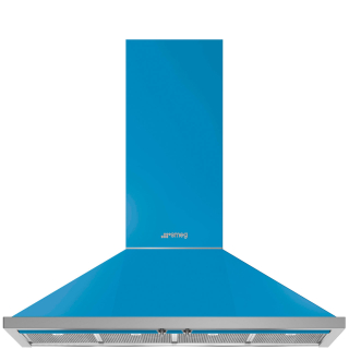 Digestor Smeg Portofino KPF12T modrá