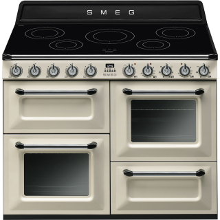 Indukčný sporák Smeg Victoria TR4110IP krémová
