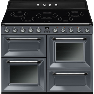Indukčný sporák Smeg Victoria TR4110IGR tmavo šedá