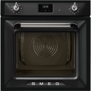 Vstavaná rúra Smeg Victoria Galileo Traditional pyro SOP6900TN čierna