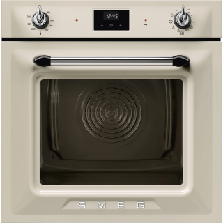 Vstavaná rúra Smeg Victoria Galileo Traditional pyro SOP6900TP krémová